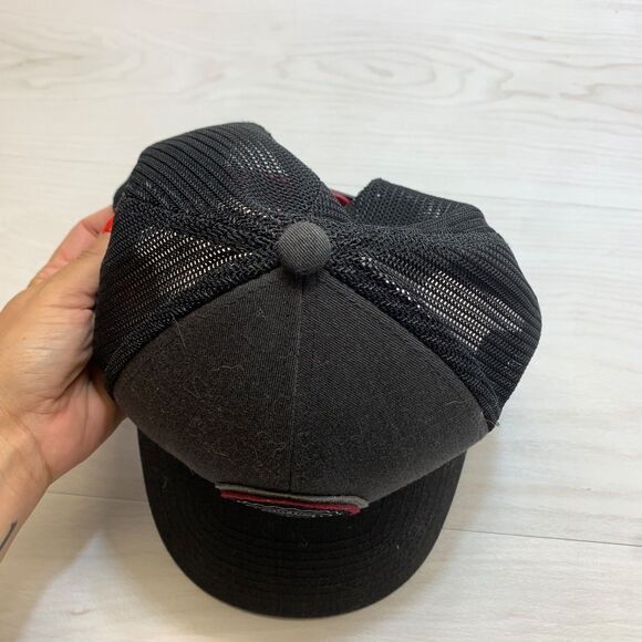 Travis Matthew Golf Hat FlexFit Tech 110 Gray Trucker Mesh Snapback Baseball Cap - Picture 6 of 9